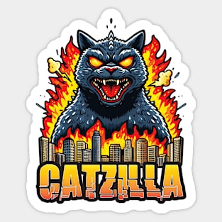 Catzilla S01 D18 Sticker